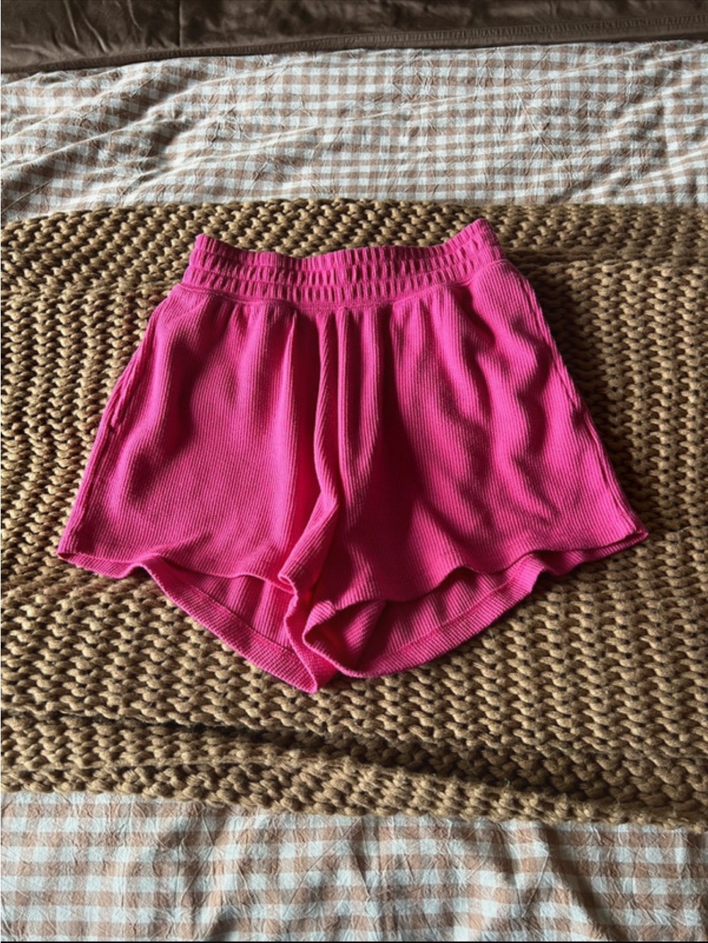 Gilly Hicks waffle knit shorts